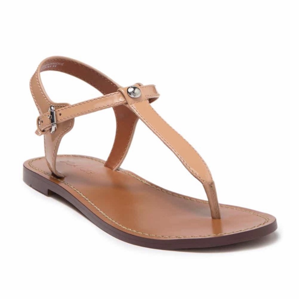 Coach Leila Leather Sandal